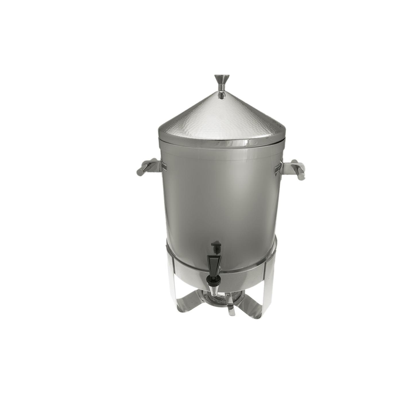 Nickel Plated Coffee Urn 100 Cup - Party Rentals NYC