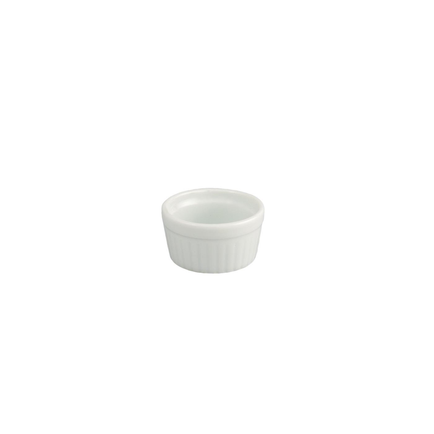 White Ceramic Ramekin - 2"