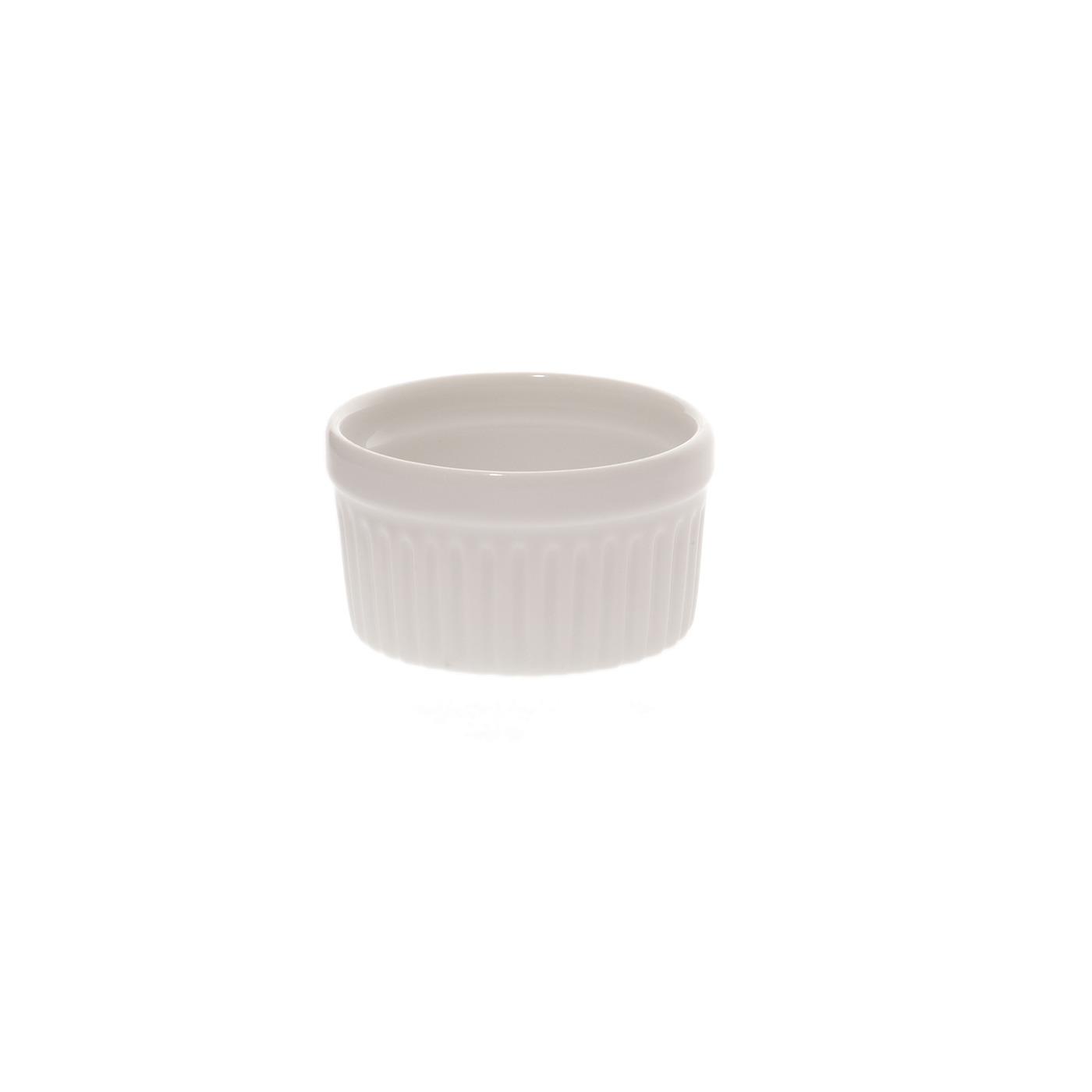 White Ceramic Ramekin - 3"