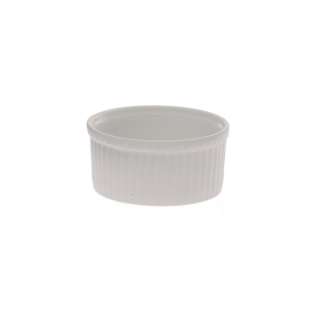 White Ceramic Ramekin - 3.5"
