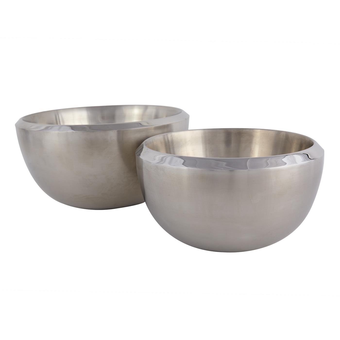 Stainless Steel Round Double Wall Bowl