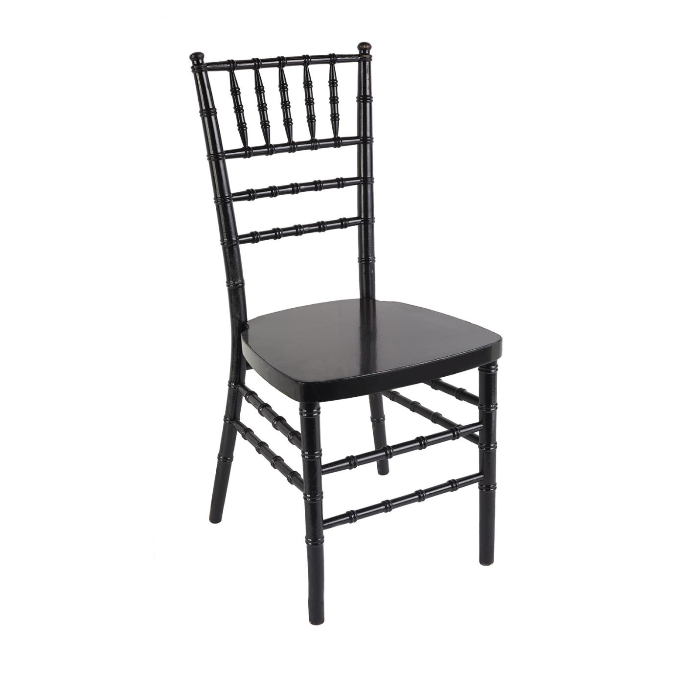 Black Reception Chair