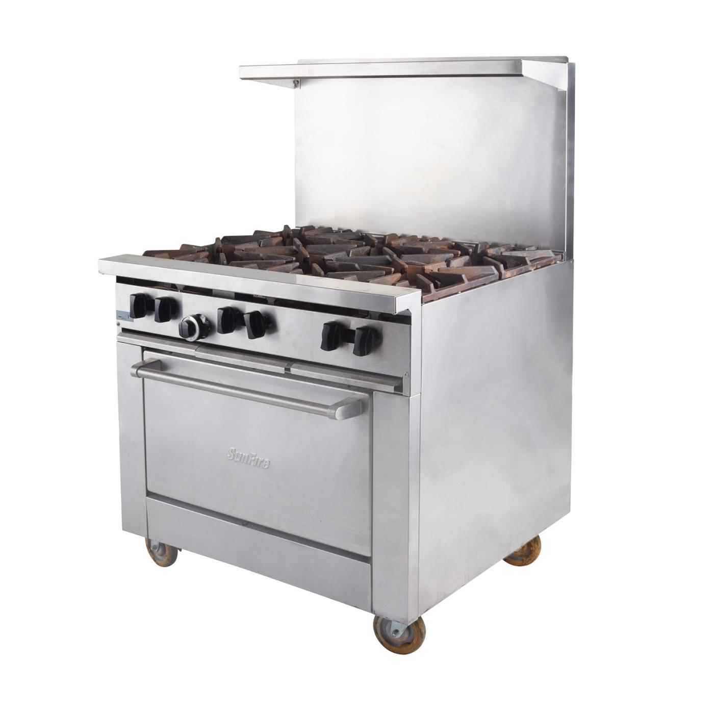 Propane Stove - Oven With 6 Burners