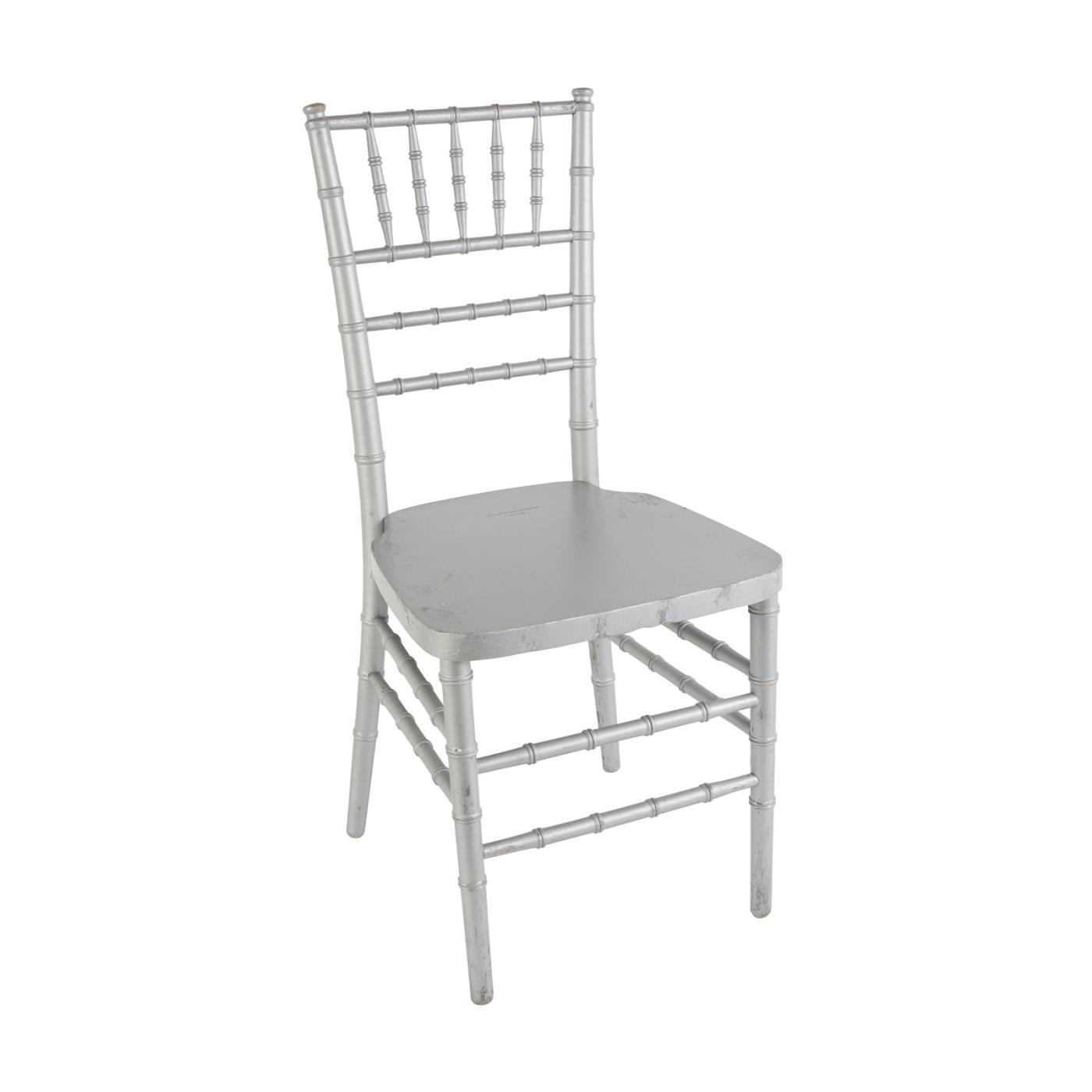 Silver Reception Chair