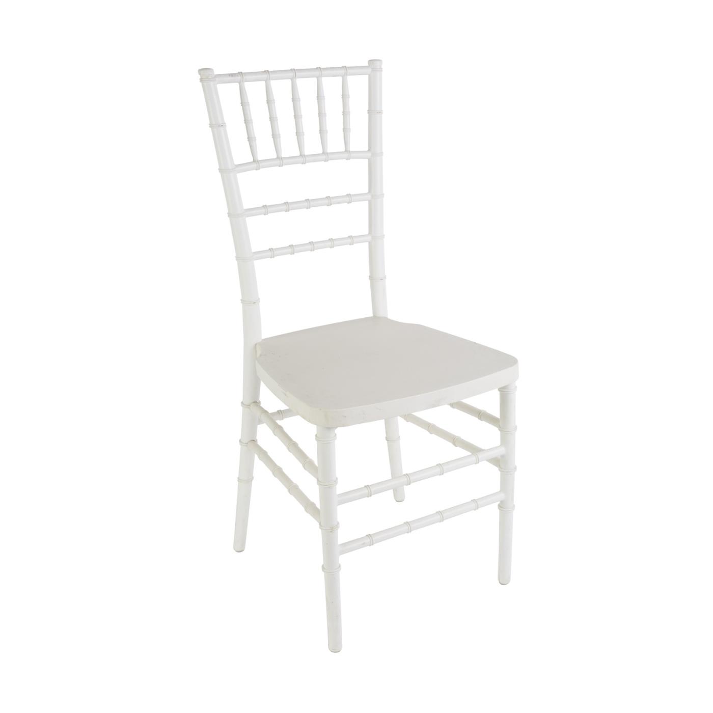 White Reception Chair