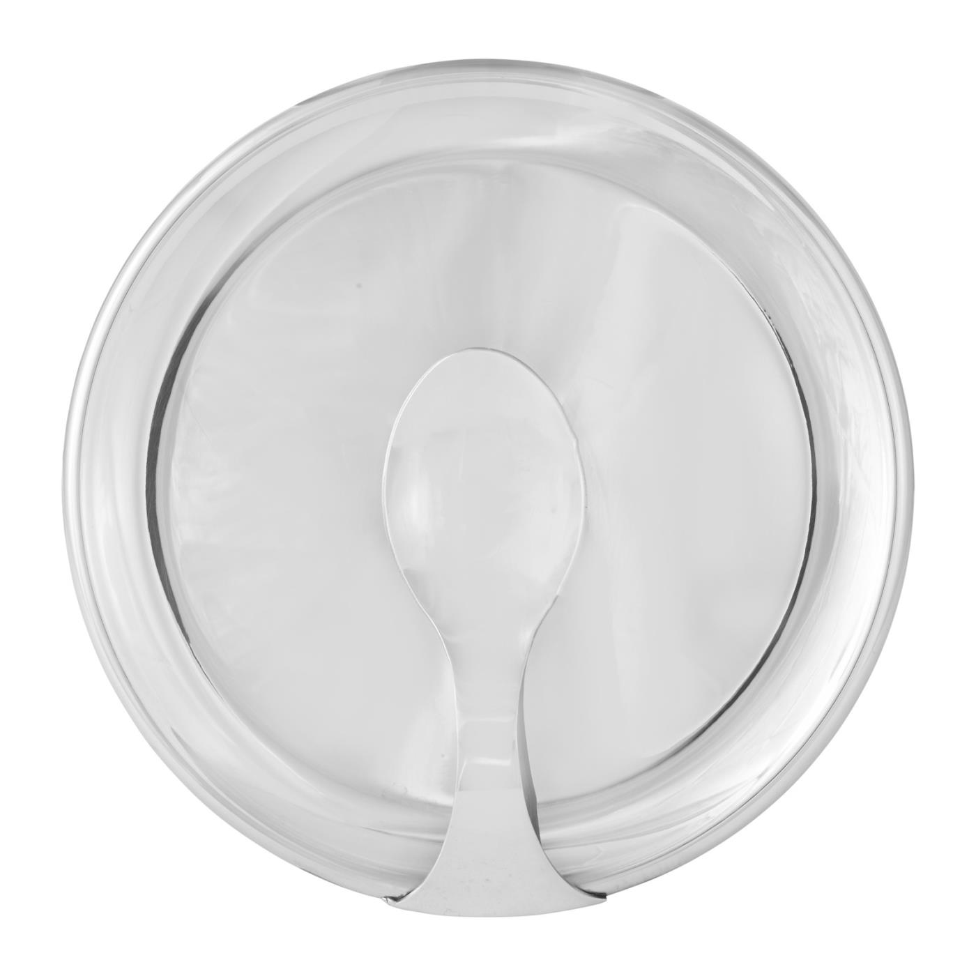 Stainless Steel Chip N Dip Round Tray 11