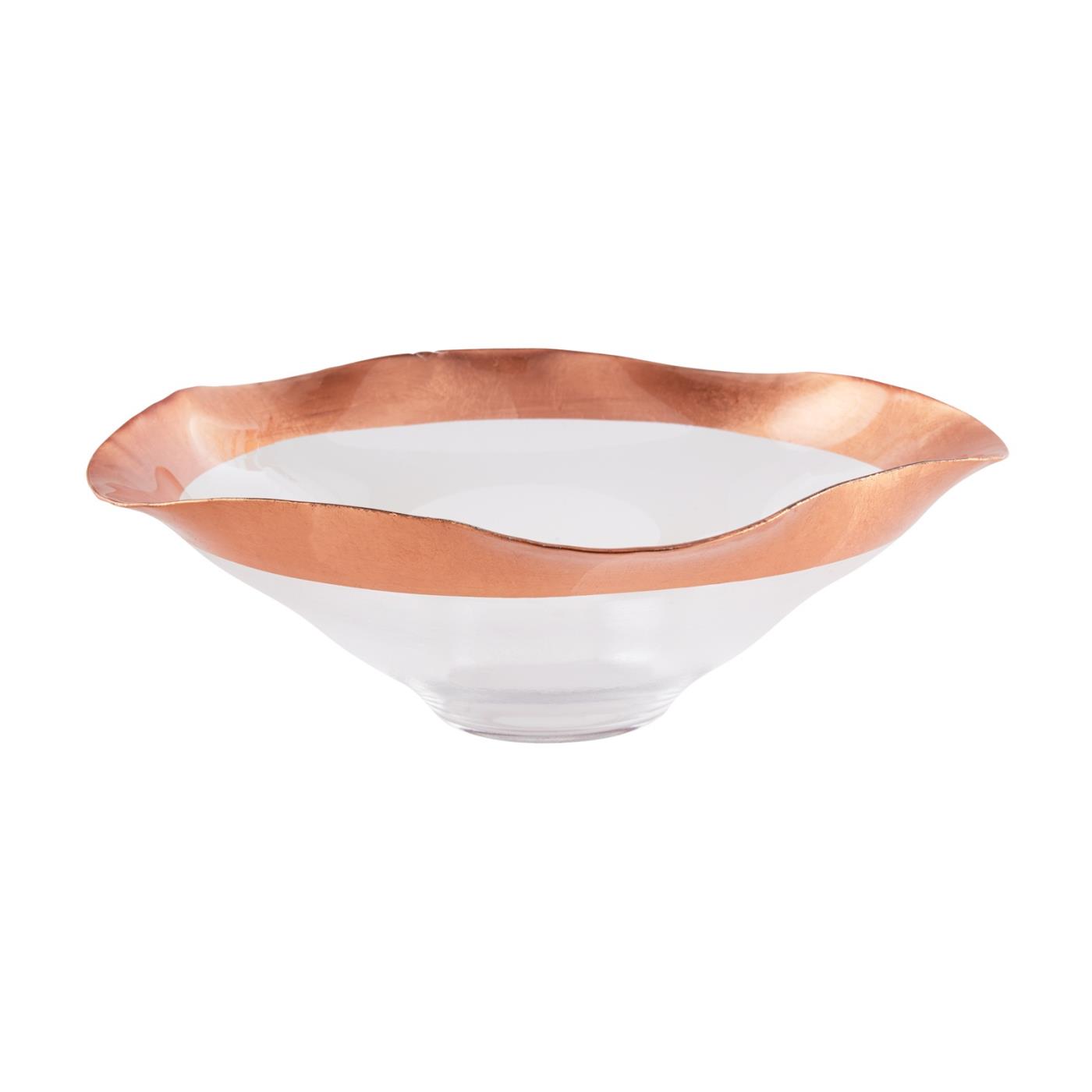 Copper Luster Bowl - 13.75"