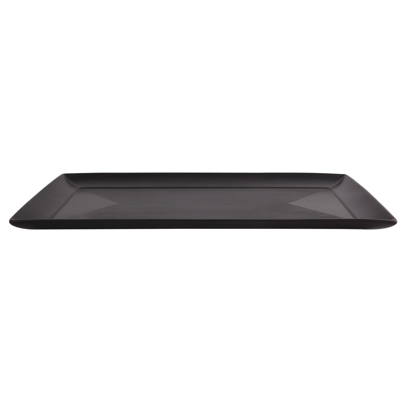 Ink Spiral Rectangular Platter 7