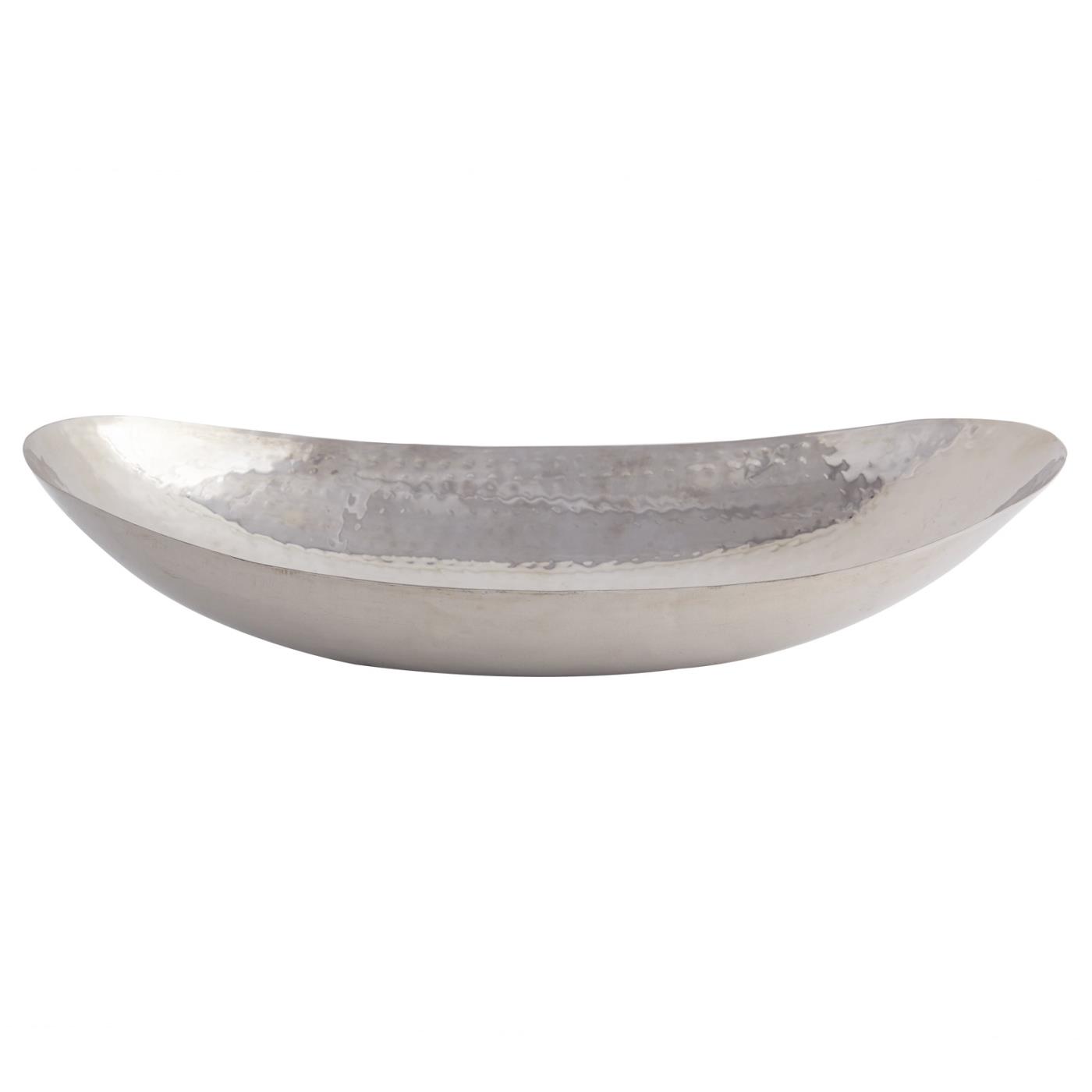 Hammered Oval Bowl
