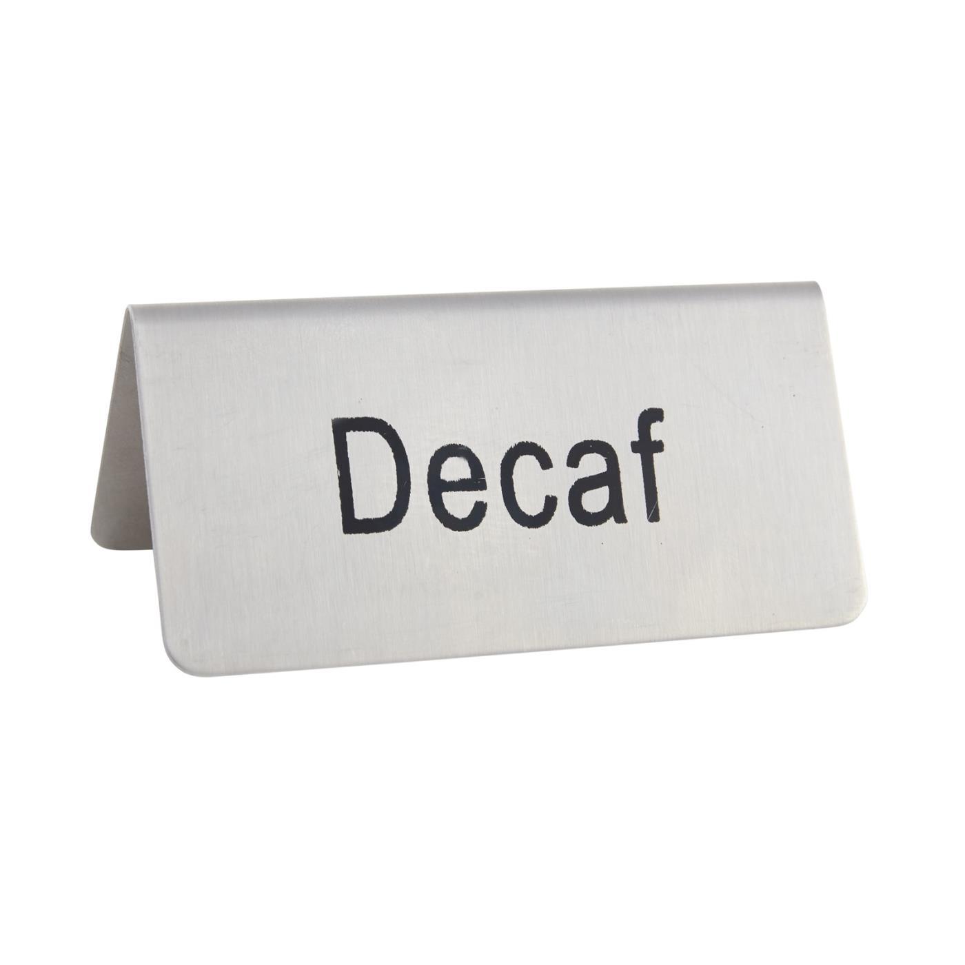 Coffee Tag - Decaf