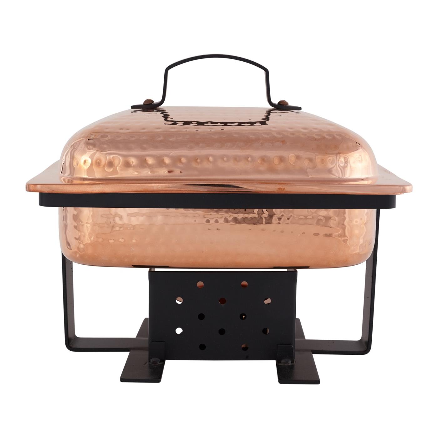 Copper Lofti Square Chafer