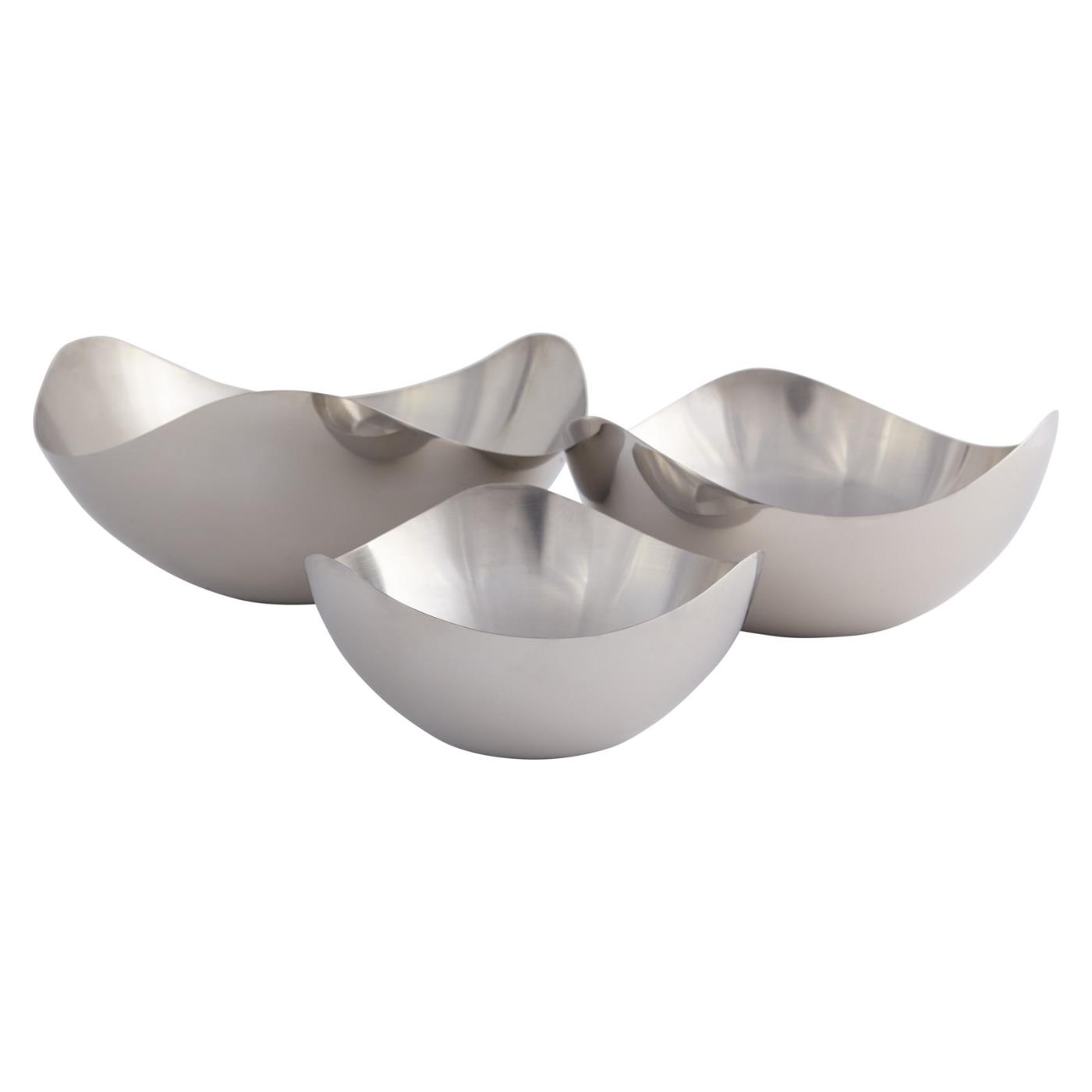 Stainless Steel Wave Bowl