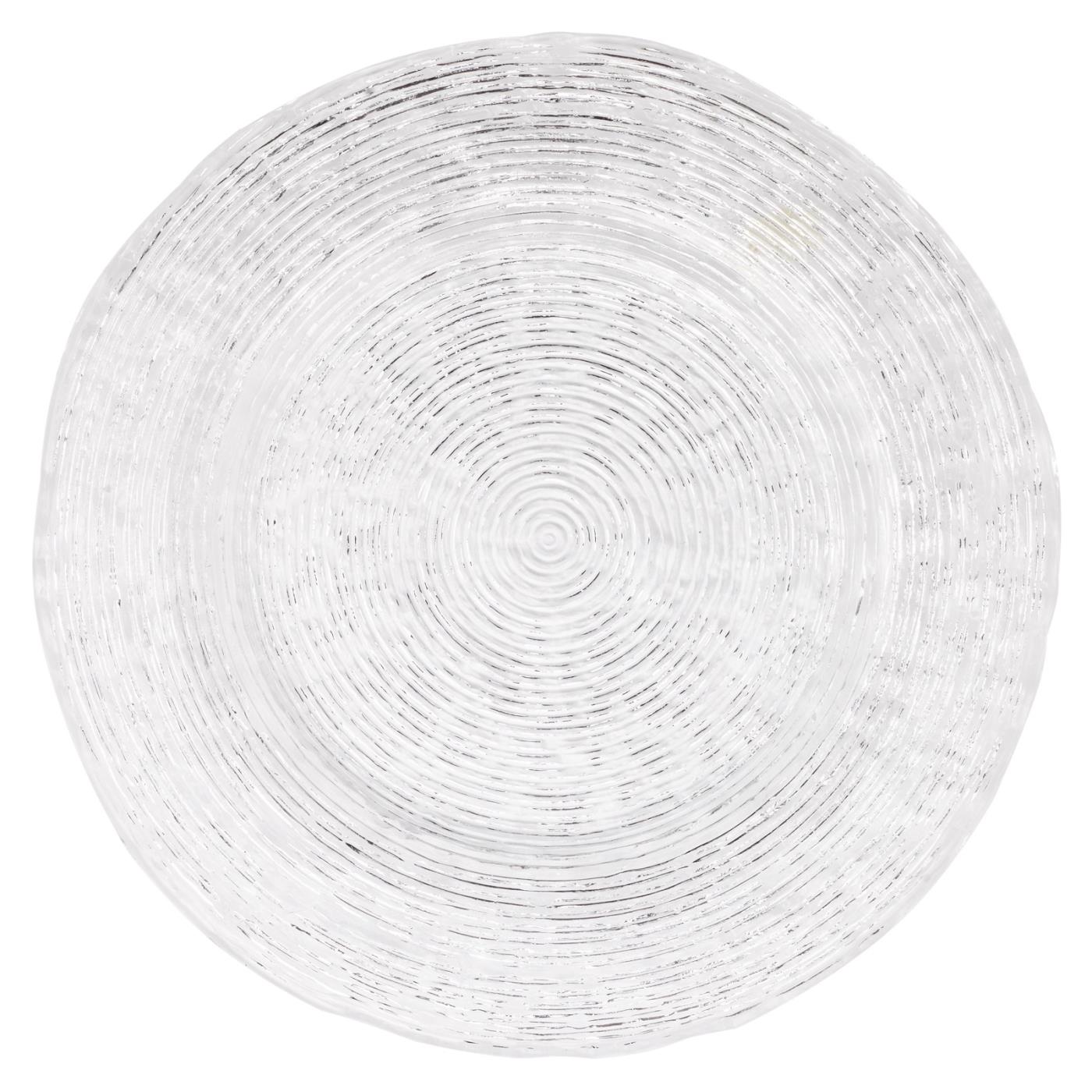 Clear Wave Glass Charger