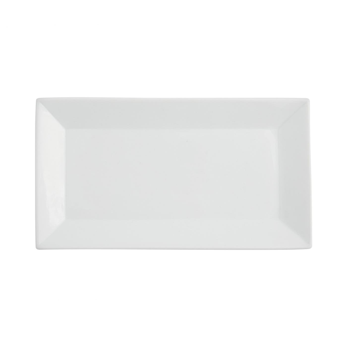 White Rectangle Plate