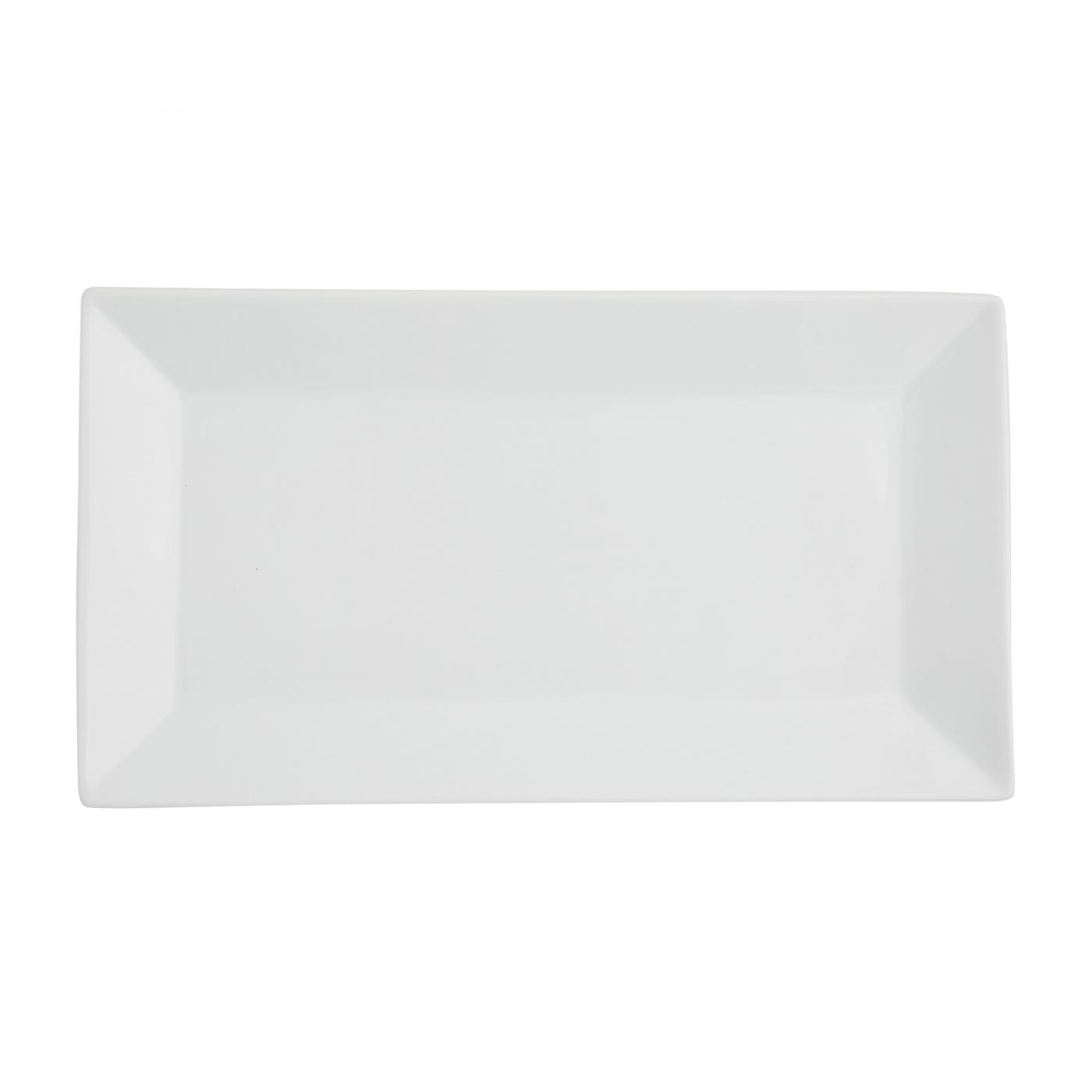 White Rectangle Plate