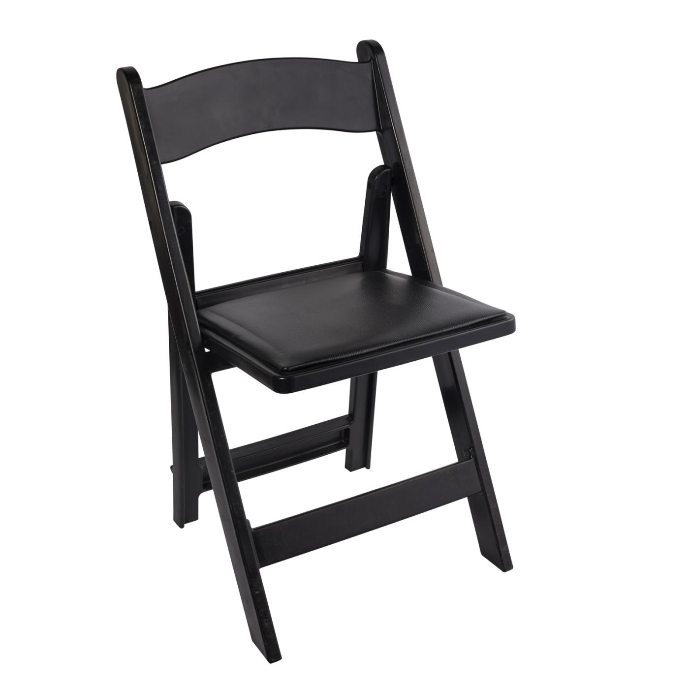 Resin Folding Chair - Black
