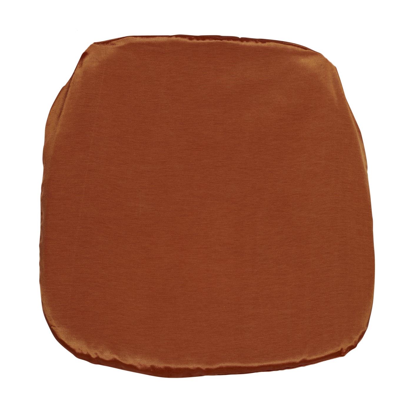 Bengaline Seat Cushion - Burnt Orange