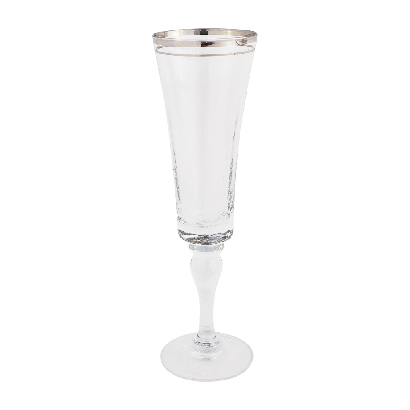 Allure Silver Collection -  Champagne Flute 7 oz