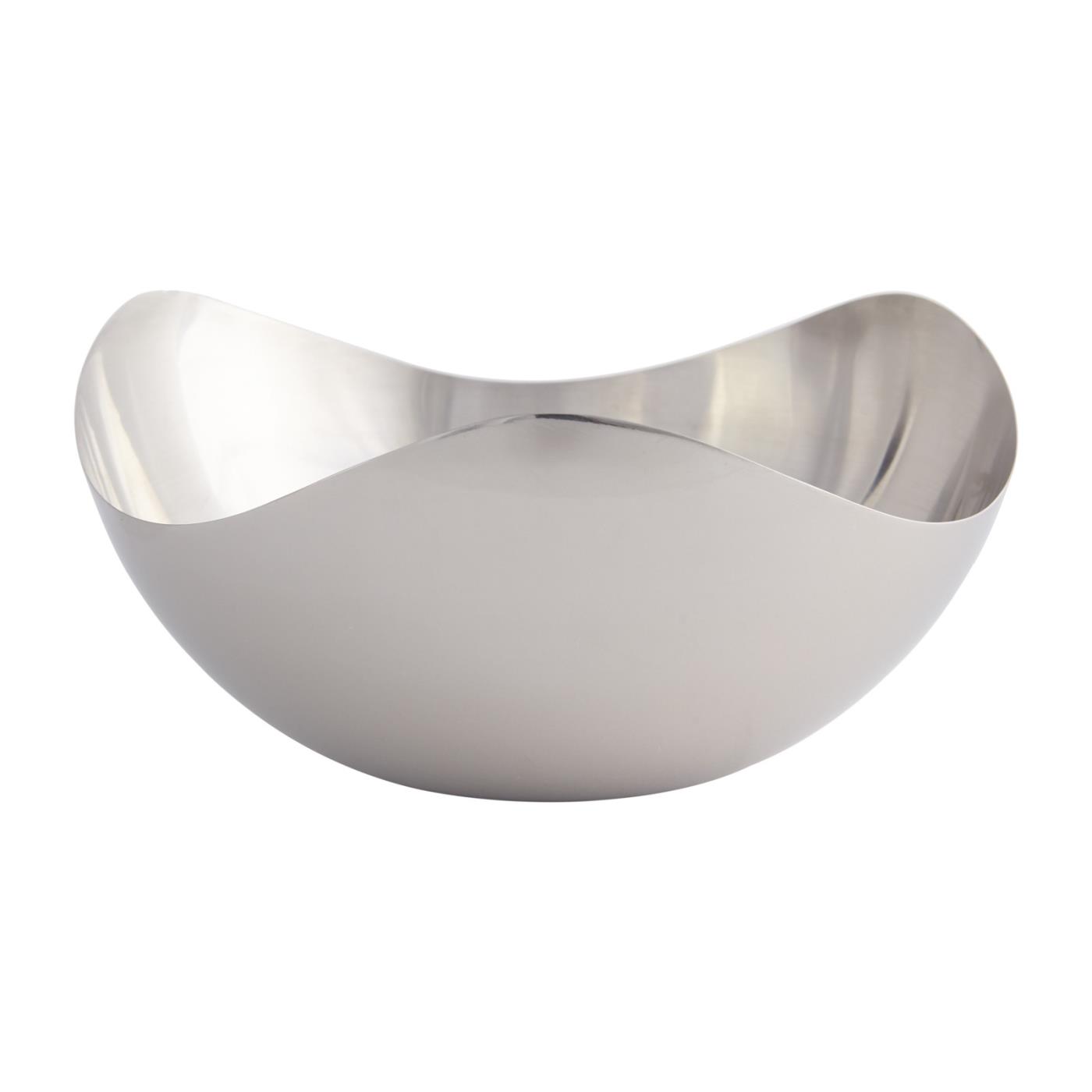 Stainless Steel Wave Bowl - 7.5"