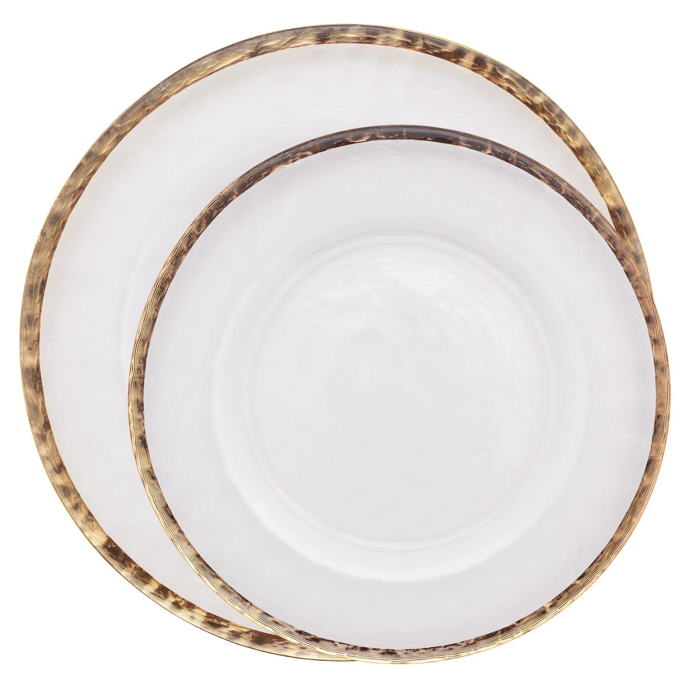 Alpine Gold Glass Charger for Rent SDPR