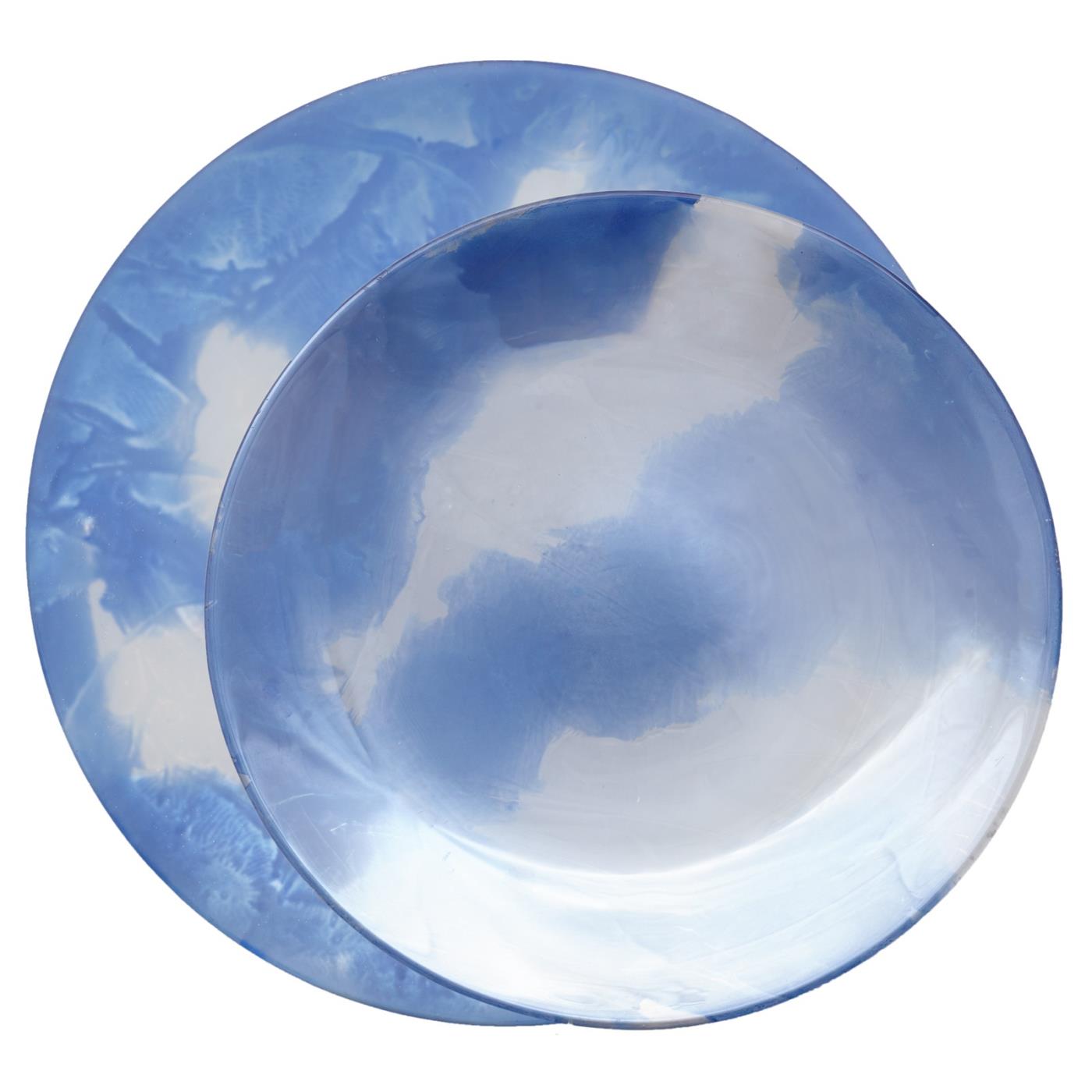 Brocade Glass Charger for Rent SDPR