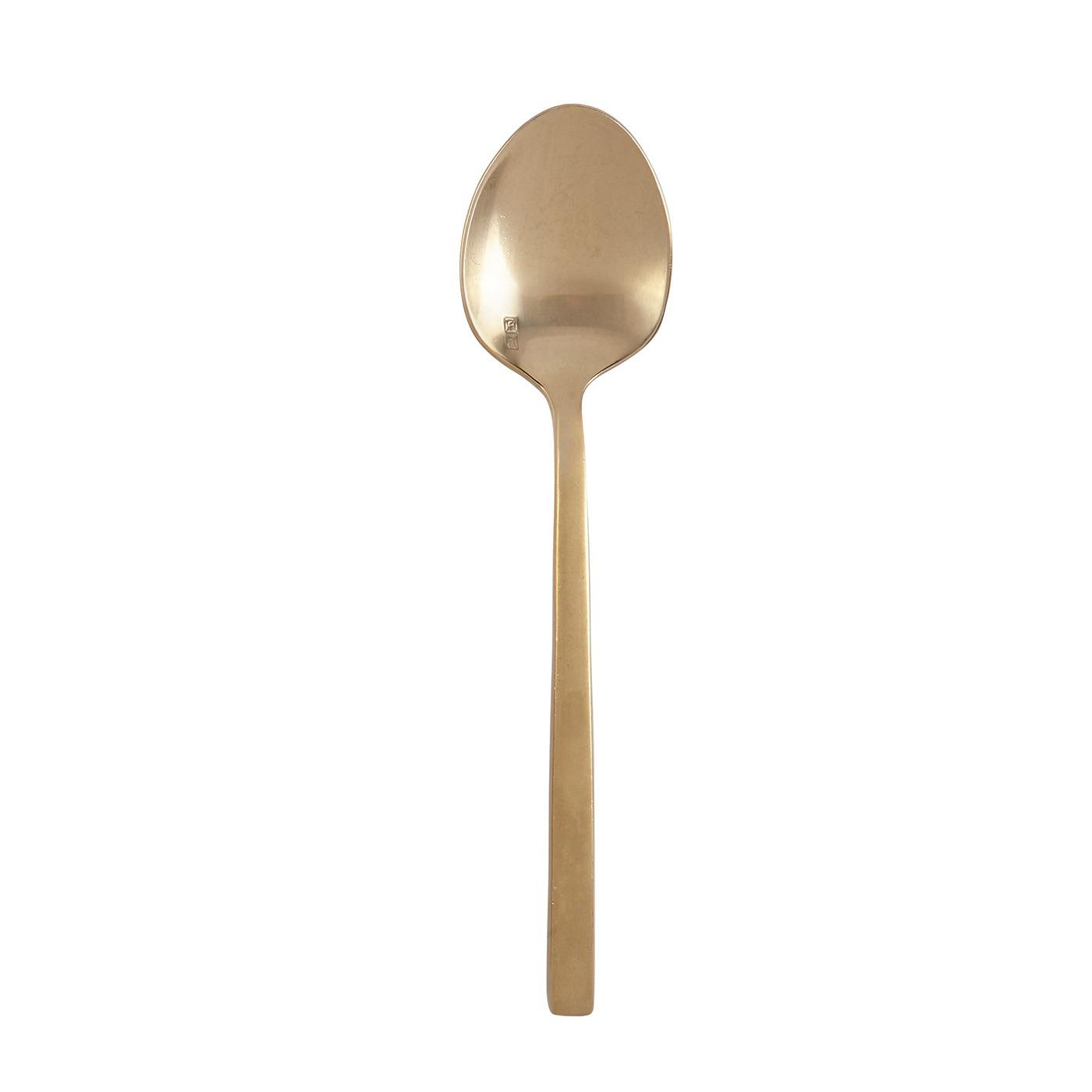 Brushed Gold - Soup / Dessert Spoon