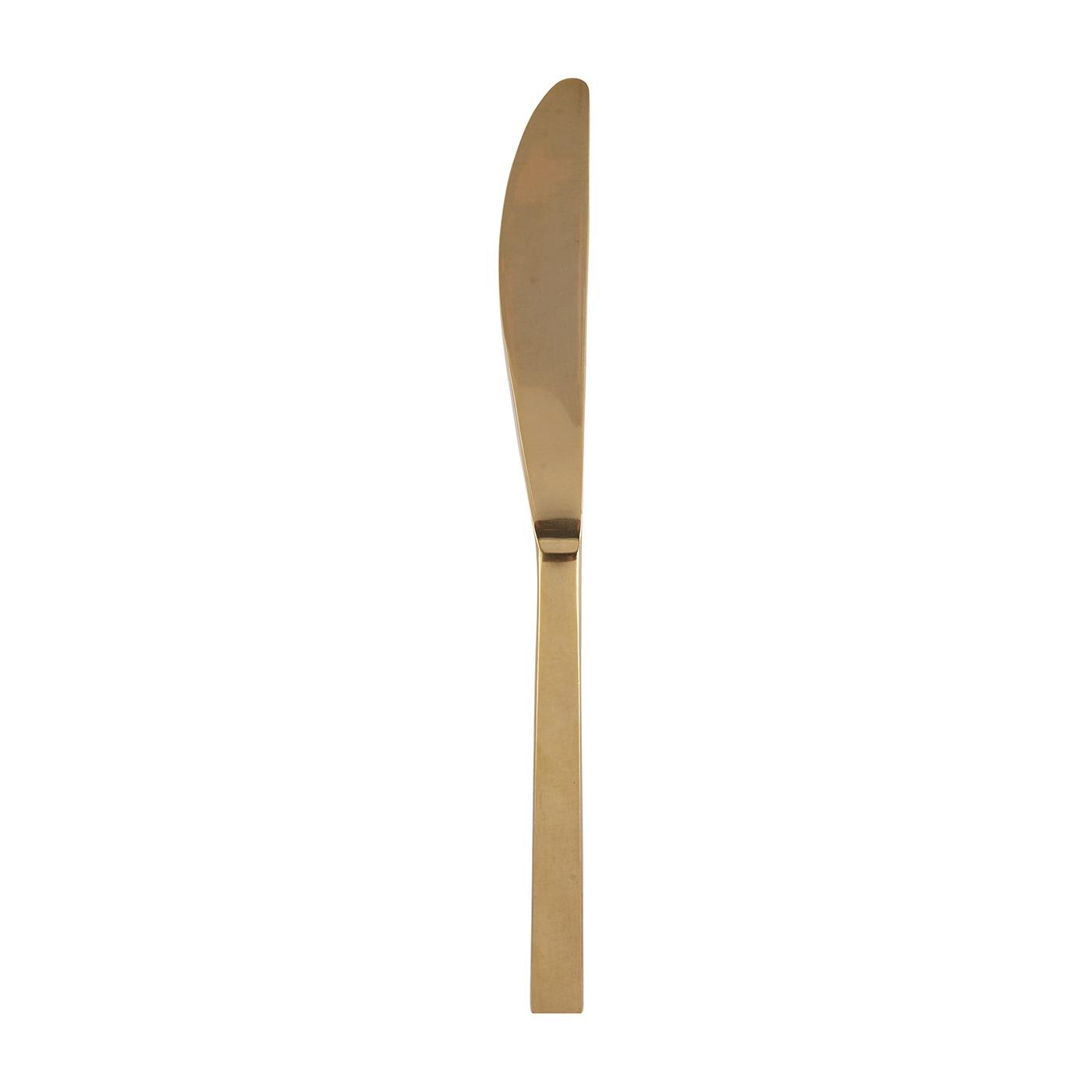 Brushed Gold - Dinner Knife