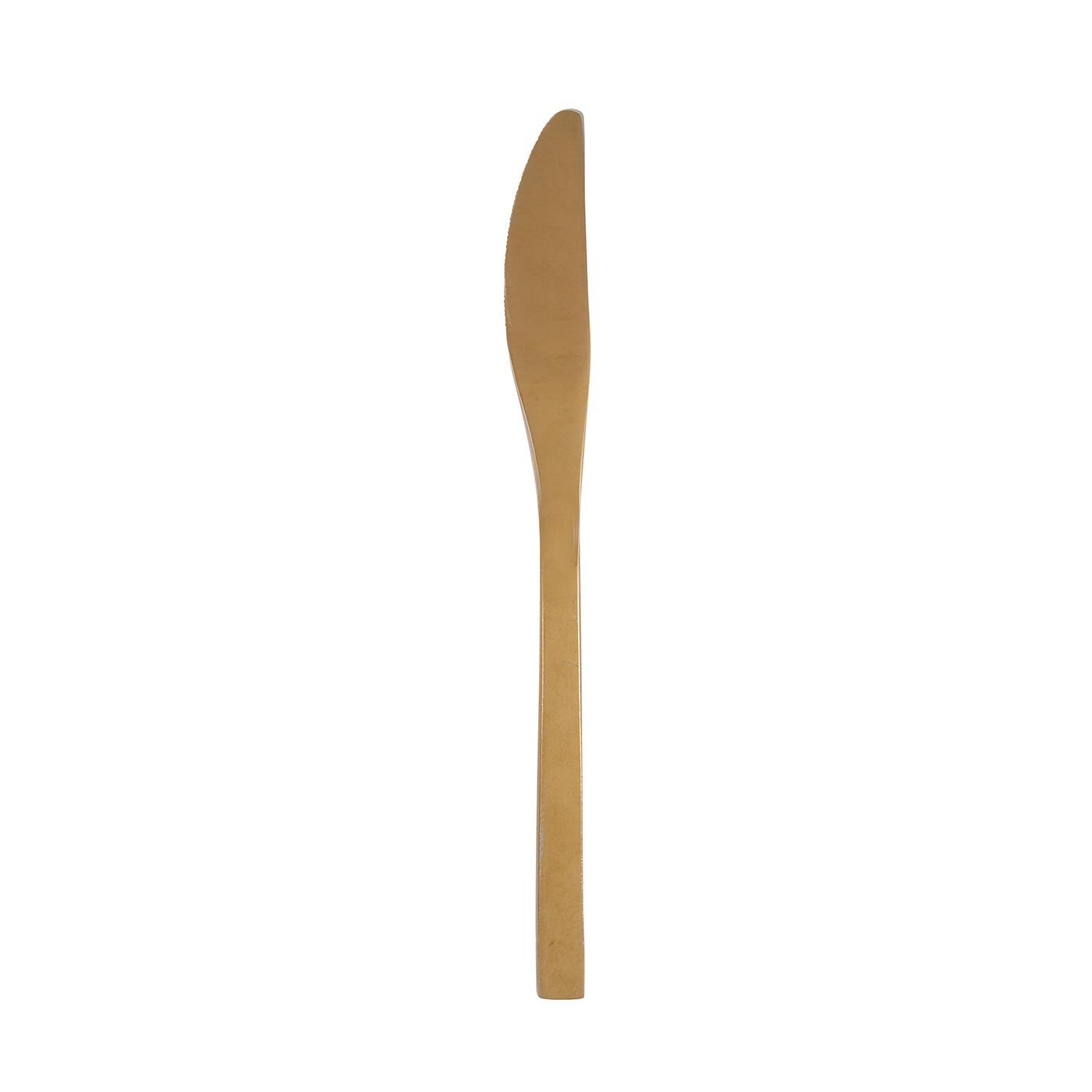 Brushed Gold - Luncheon Knife
