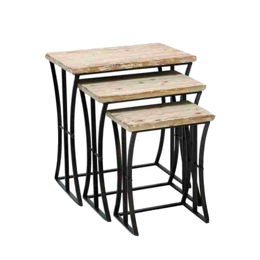 Rustic Nesting Tables