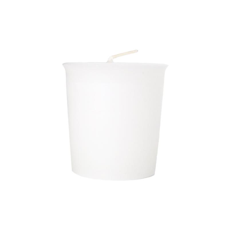 White Votive Candle (Wax)