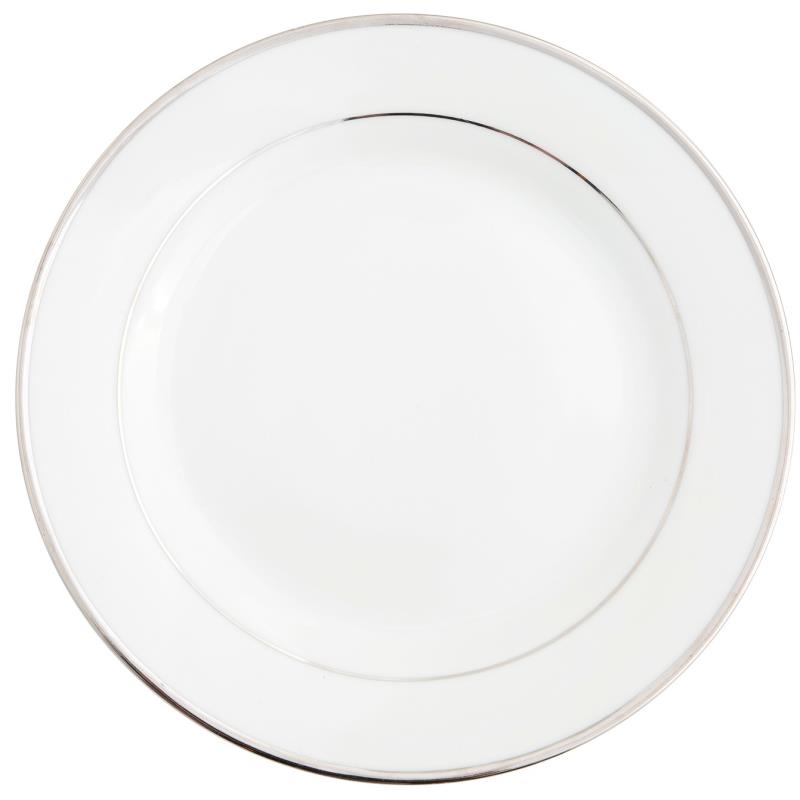 Platinum Rim Dinner Plate 10.5