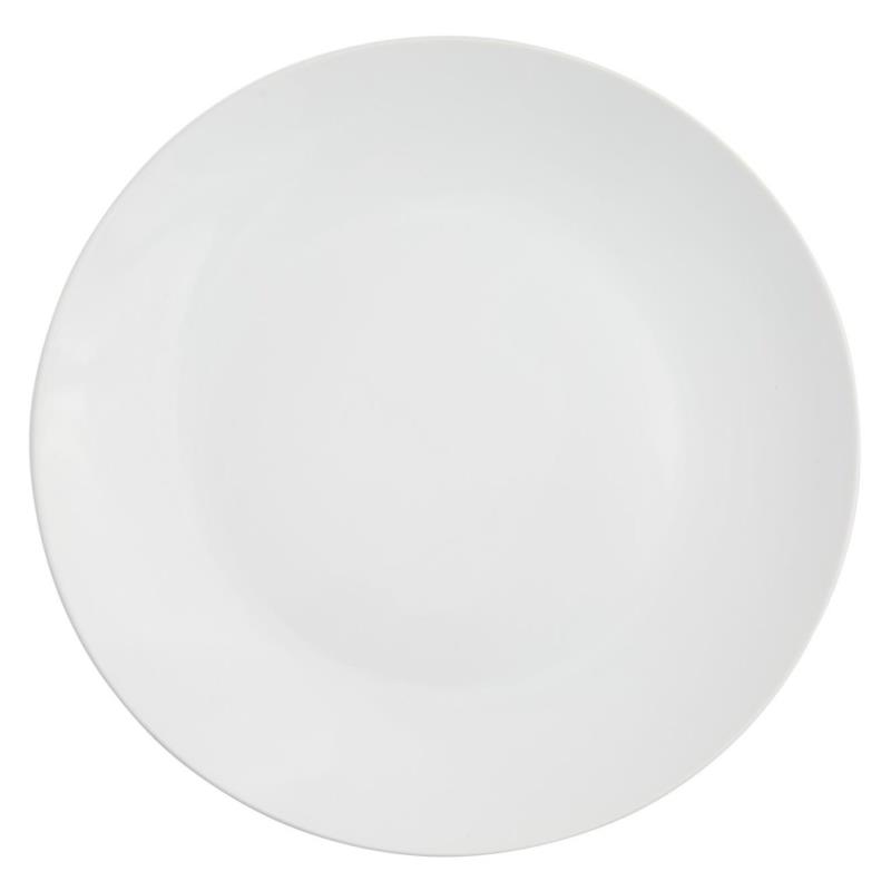 White Coupe Lunch Plate 9.25