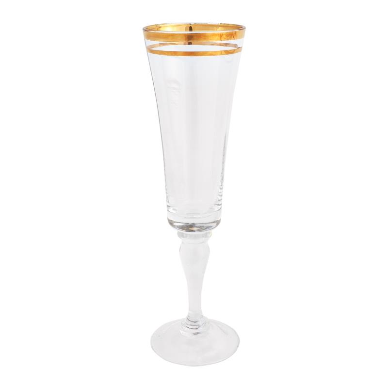 Allure Gold - Champagne Flute 7 oz