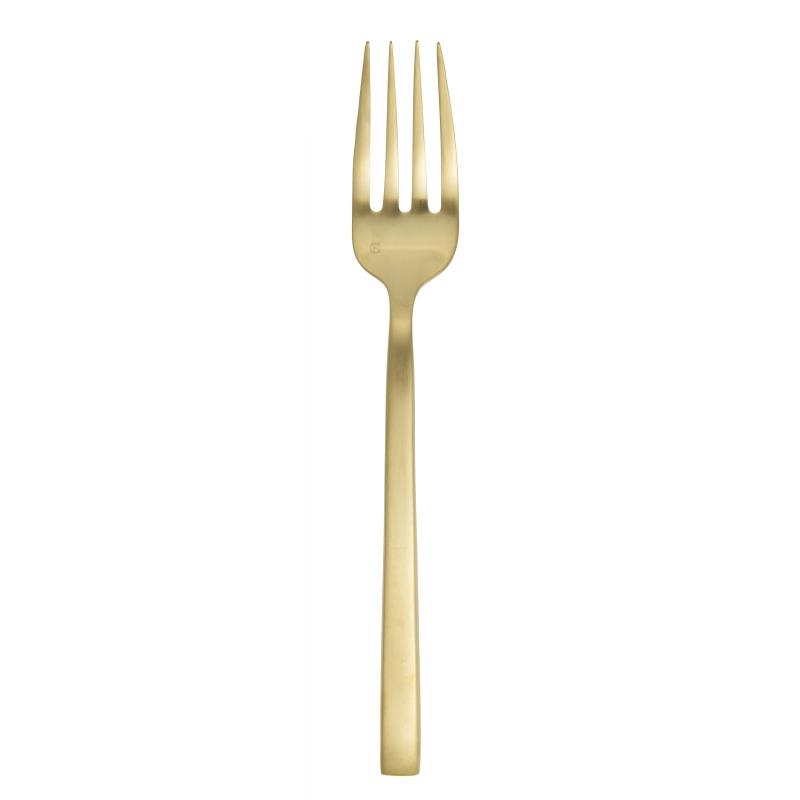 Brushed Gold - Serving Fork