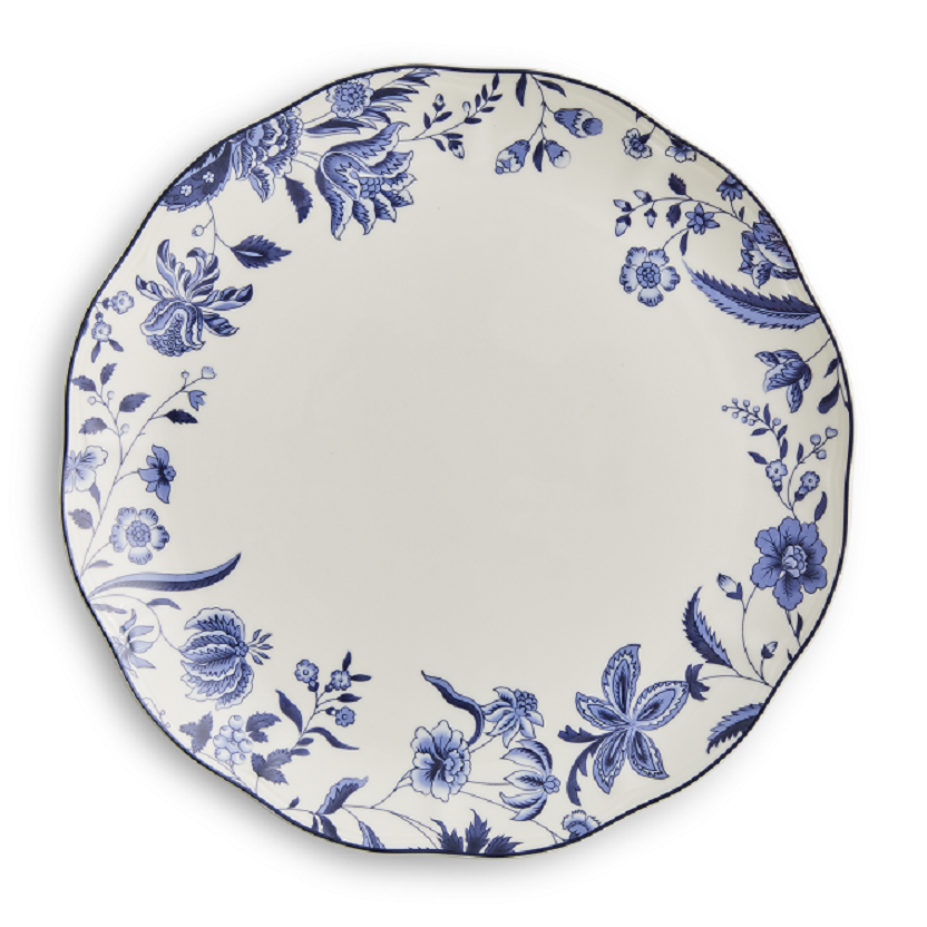 Eleanor Indigo Dinner Plate 11