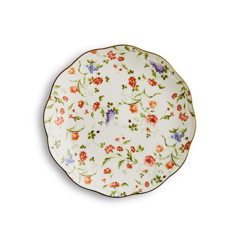 Jardin Collection -  Side Finished Plate 8.25"
