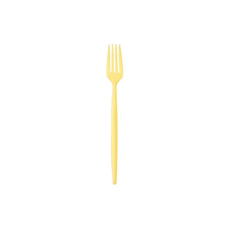 Roma Brushed Gold Salad Fork