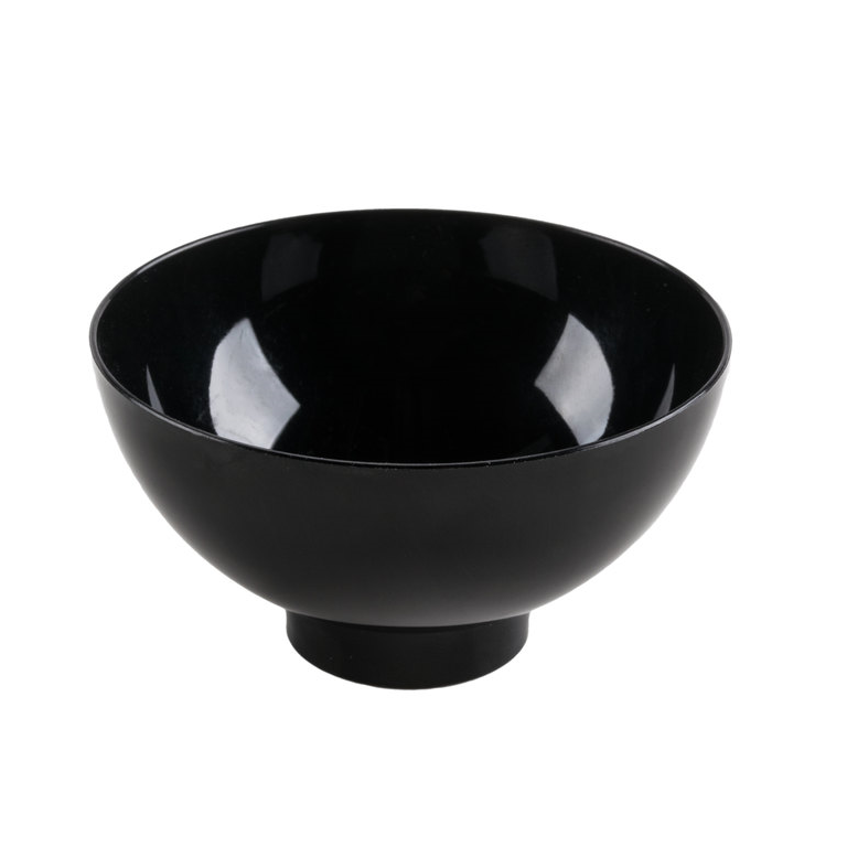 Black Plastic Tiny Bowl 2oz