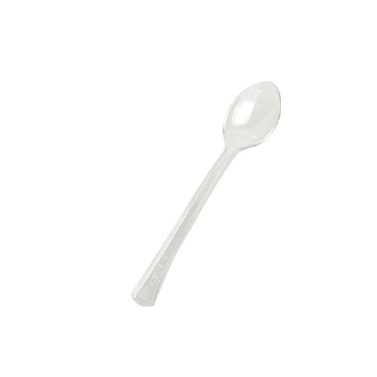 Clear Plastic Tiny Spoon 4