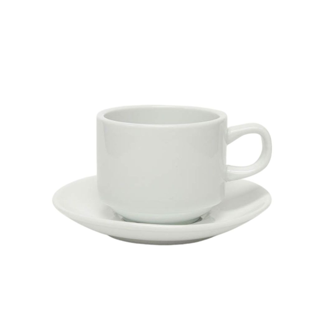 White Rim Coffee Cup 6oz.