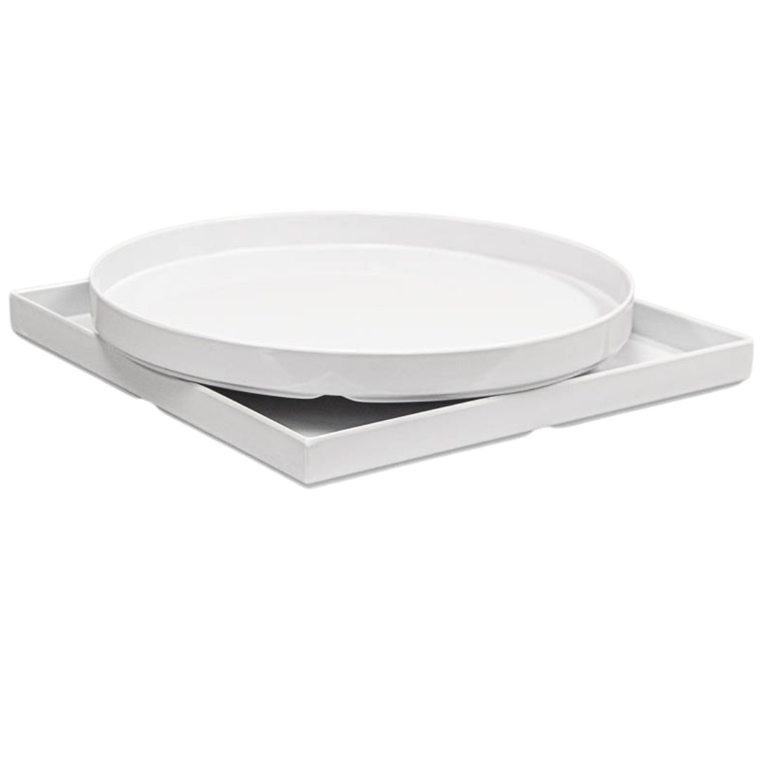 White Melamine Tray 13