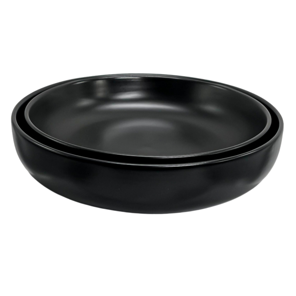 Onyx Ceramic Coupe Bowl