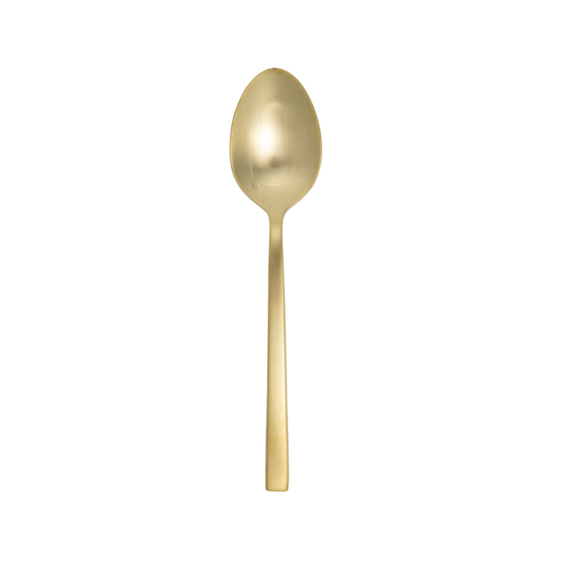 Brushed Gold - Serving Spoon 9.25"