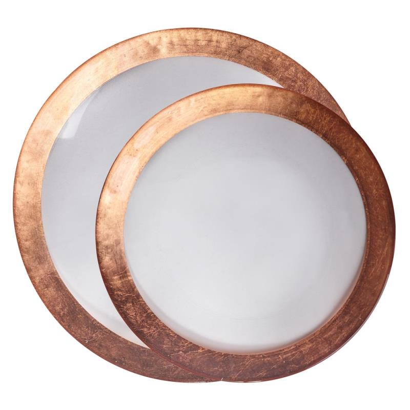 Copper Band Charger & Designer Plate