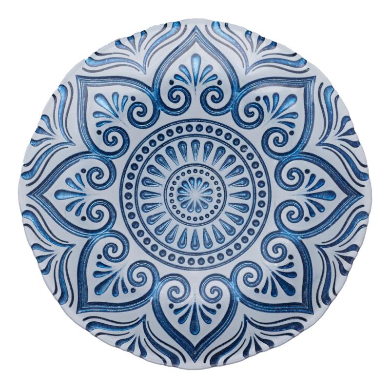 Blue Mandala Designer Plate