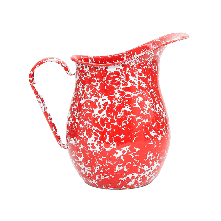 Splatter Tin Pitcher 96oz