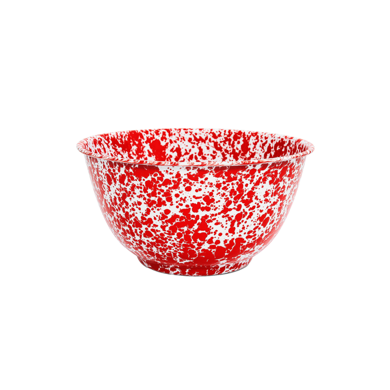 Splatter Tin Bowl 10.75