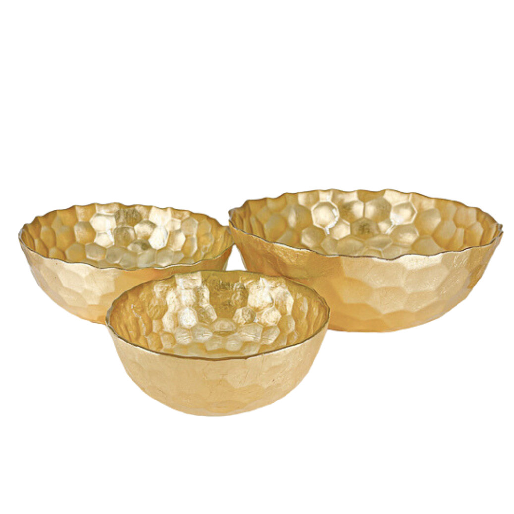 Honeycomb Glass Bowl