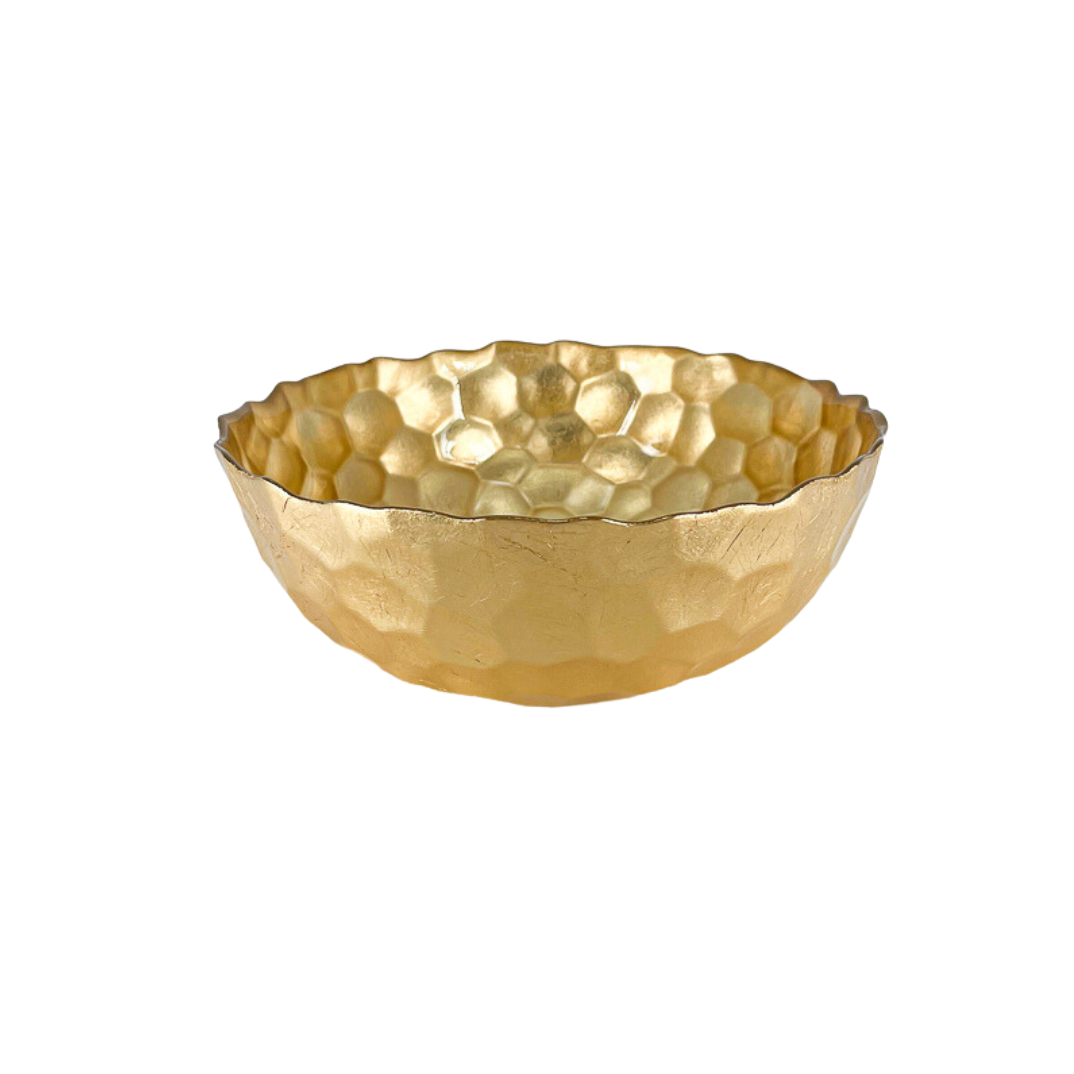 Honeycomb Glass Bowl - 9.5"