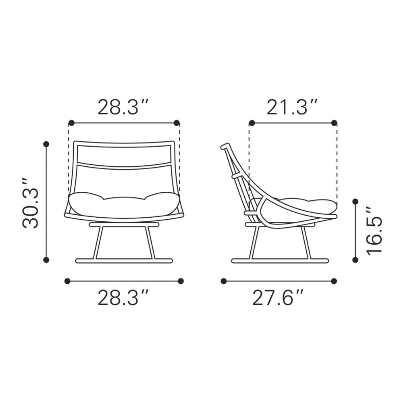 Franco Chair Dimensions